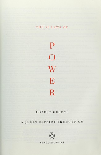 48 Rules of Power