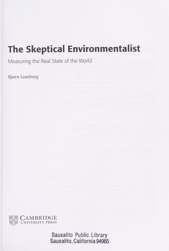 The Skeptical Environmentalist