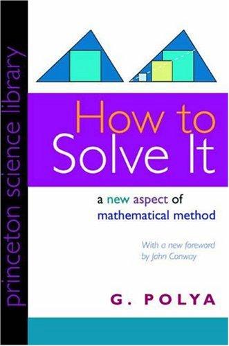 How to Solve it
