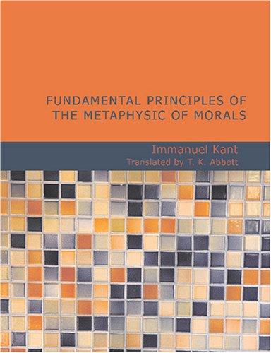 Metaphysics of Morals